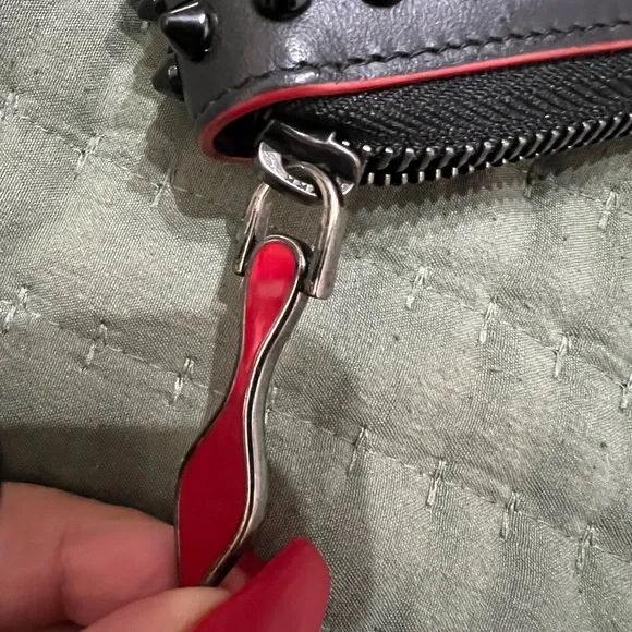 Christian louboutin black spikes Wallet - Picture 6 of 8